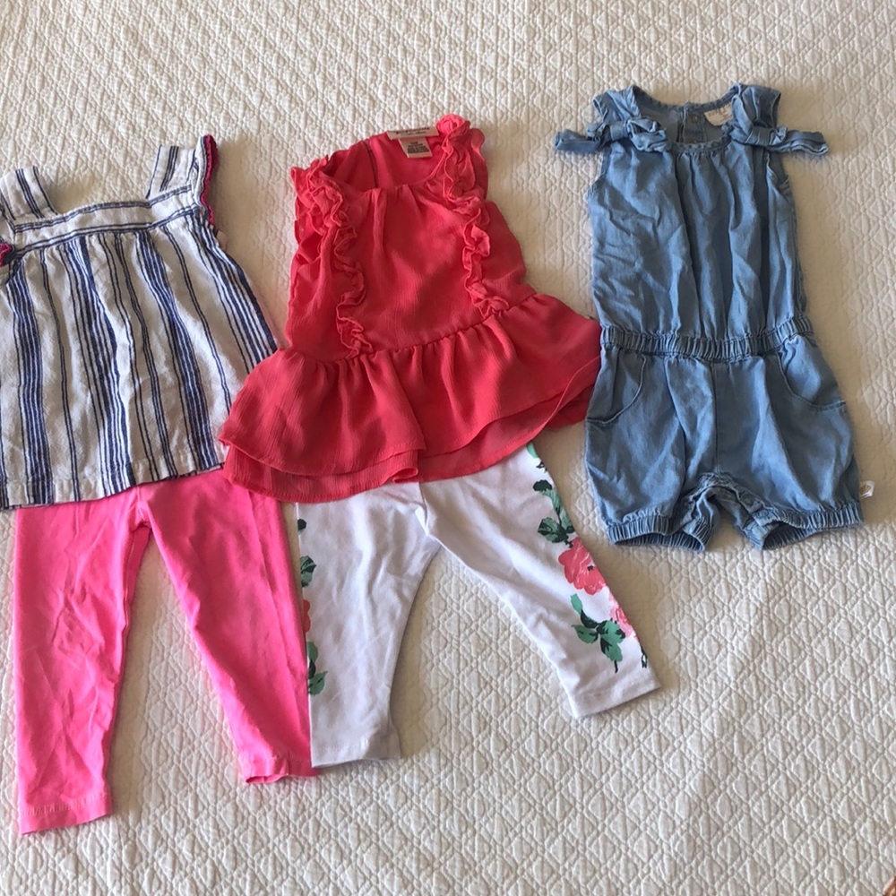 12 month (Carter’s, juicy couture, Rosie pope)